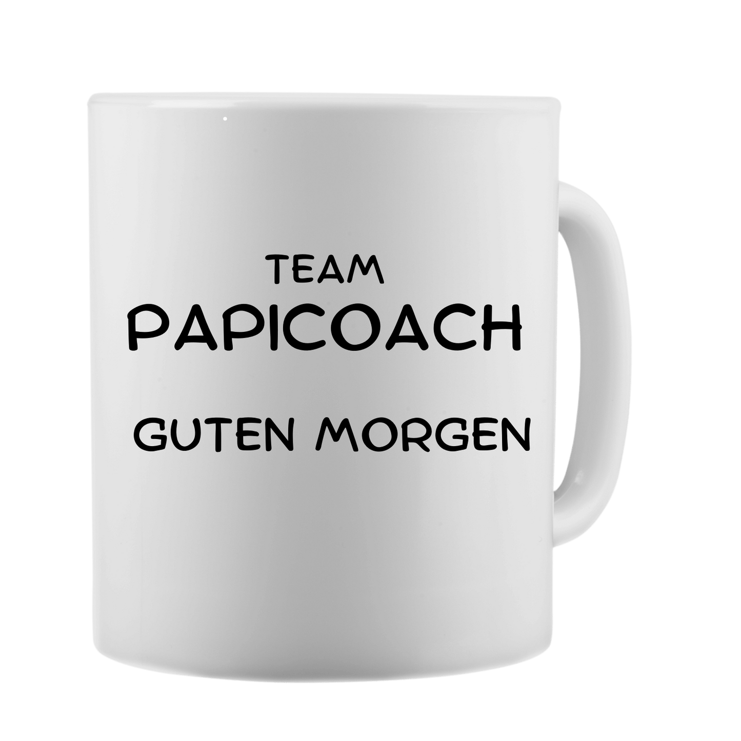 Tasse Team Papicoach Guten Morgen